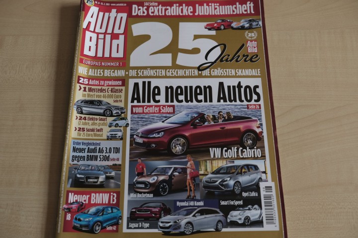 Deckblatt Auto Bild (08/2011)